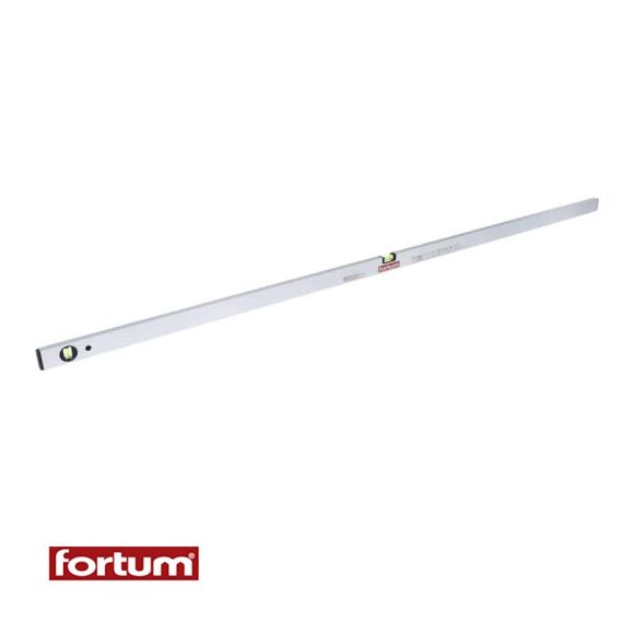 Fortum 4783590 vízmérték (2 libella) (alumínium), 200 cm