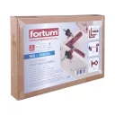 Fortum 4784120 derékszög szorító szett, alumínium - 140x140 mm