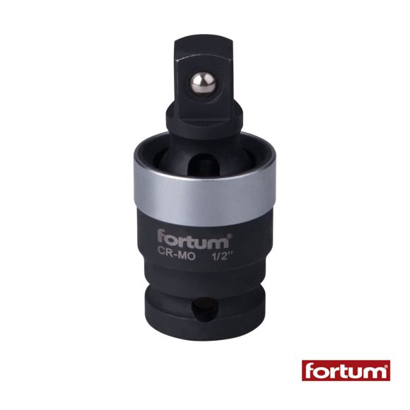 Fortum 4790010 csuklós adapter gépi dugókulcsokhoz, 30 fokos (CrMo.), 1/2"