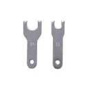 Fortum 4795030 pneumatikus egyenes köszörű (furatköszörű) (3 és 6 mm befogópatron)