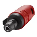 Fortum 4795035 pneumatikus mini egyenes köszörű (furatköszörű) (3 és 6 mm befogópatron)