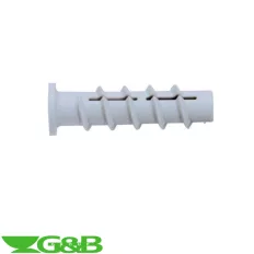 G&B HGSB08 műanyag pórusbeton dübel 12x60 mm
