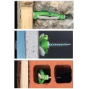 G&B BI-FIX 2K műanyag dübel peremmel 5x27