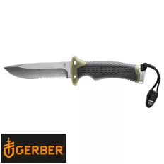 Gerber Ultimate túlélő kés, részben fogazott pengével