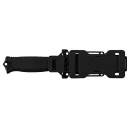 Gerber Strongman Black taktikai kés, részben fogazott pengével