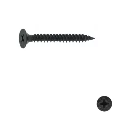   gipszkarton csavar fémmenettel 3,5x45 PH (trombitafejű, foszfátozottzott)