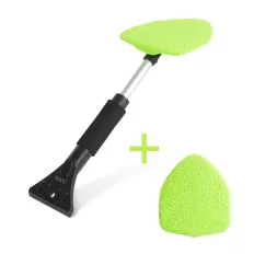   55694 jégkaparó, páratörlővel, teleszkópos nyéllel, 280-355 mm