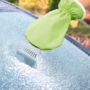 57012B jégkaparó, kesztyűvel, gumírozott csukló résszel,  240 mm