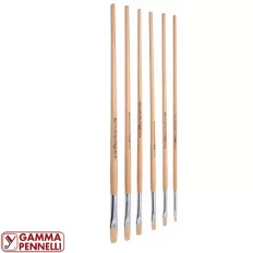 Gamma Pennelli S501 Lyoni ecset lapos véggel - 10 mm