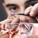 Handy 10779B precíziós csipesz szett, antisztatikus - 11 részes