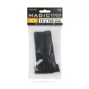 Handy 05510 tépőzáras kábelkötegelő, fekete, 10 darab - 12x125 mm