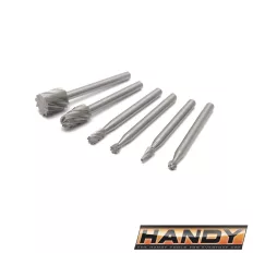   Handy 10125-06 mini marófej készlet egyenes csiszolóhoz, Ø 3.1 mm, 6 darabos