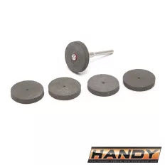   Handy 10125-14 mini polírozókorong készlet egyenes csiszolóhoz, Ø 3.1 mm, 6 darabos