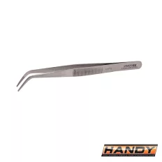 Handy 10773 csipesz, 125 mm (tompa, hajlított)