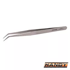 Handy 10789 csipesz, 175 mm (tűhegyű, hajlított)