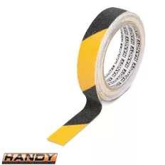   Handy 11087B csúszásgátló ragasztószalag, sárga-fekete 25mm x 5m