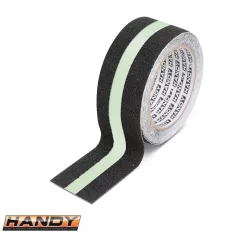   Handy 11088C csúszásgátló ragasztószalag, fekete-foszforeszkáló 50mm x 5m