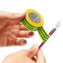 Handy 11097X szigetelőszalag, zöld-sárga 19 mm - 20m
