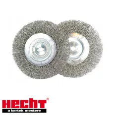   HECHT 0004452 körkefe elektromos kerti fugatisztítóhoz (acél sörte), 1 pár