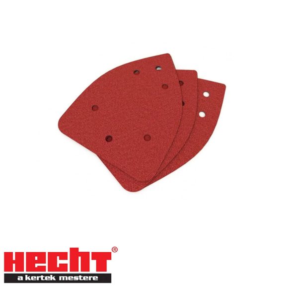 HECHT 001176680 delta csiszolópapír 10 db (140x80 mm - P80)