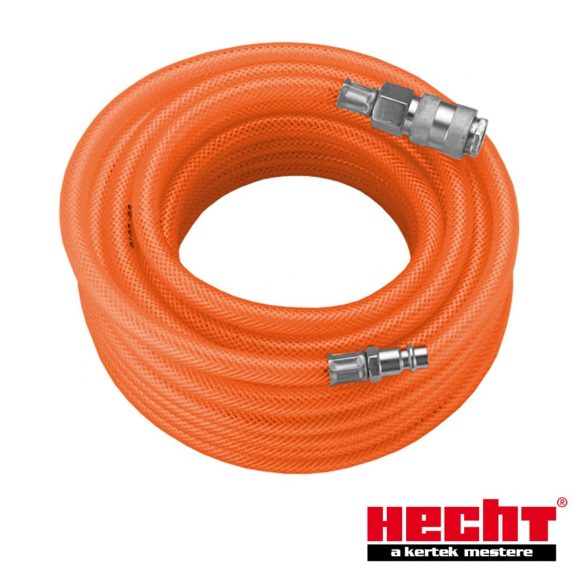 HECHT 002075A pneumatikus PVC légtömlő, 6.3/11.3 mm, 10 m (1/4")