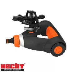   HECHT 06023 szektorálható öntöző, talppal (gyorscsatlakozás) (műanyag)