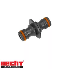   HECHT 08016 tömlővéges összekötő csatlakozó, 1/2"-3/4" (műanyag) (gyorscsatlakozás)