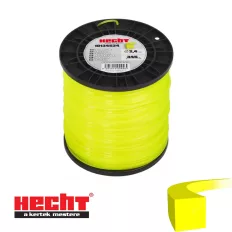   Hecht 10134524 vágószál fűkaszához (négyzet 2,4mm x 345m)