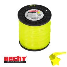   Hecht 10240824 vágószál fűkaszához (csillag 2,4mm x 408m)