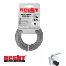   Hecht 10401524 vágószál fűkaszához (négyzet maggal 2,4mm x 15m)