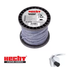   Hecht 10406024 vágószál fűkaszához (négyzet maggal 2,4mm x 60m)