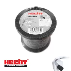   Hecht 10434524 vágószál fűkaszához (négyzet maggal 2,4mm x 345m)