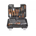 HECHT 2076 kéziszerszám készlet, 76 db-os