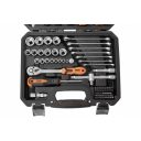 HECHT 2076 kéziszerszám készlet, 76 db-os