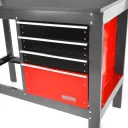 HECHT 2091 munkapad felső polccal