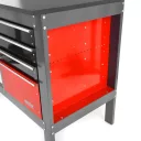 HECHT 2091 munkapad felső polccal