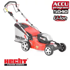 HECHT 5041 S önjáró akkus fűnyíró fűgyűjtővel