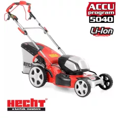   HECHT 5051 S 5 in 1 önjáró akkus fűnyíró fűgyűjtővel