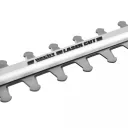 HECHT 610 elektromos sövényvágó - 61 cm