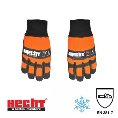   HECHT 900108 (XL - 11 méret) védőkesztyű láncfűrésszel történő munkához (téli)