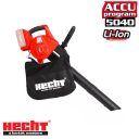 HECHT 9440 akkus lombfúvó-szívó