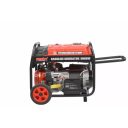 HECHT GG 10000 áramfejlesztő 3~ 7,5 kW (kerékkel)