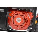 HECHT GG 10000 áramfejlesztő 3~ 7,5 kW (kerékkel)