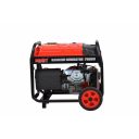 HECHT GG 8000 áramfejlesztő 3~ 6,5 kW (kerékkel)