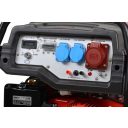 HECHT GG 8000 áramfejlesztő 3~ 6,5 kW (kerékkel)