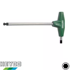 Heyco 1335 imbusz T-kulcs gömbvéggel CrV - 10 mm