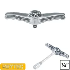 Heytec 50825-00-18 racsnis T-hajtókar 1/4"