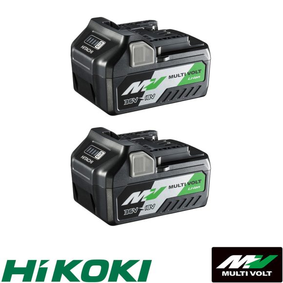 HIKOKI BSL36A18 MULTIVOLT akku 36V - 2,5Ah (18V - 5Ah) - 2 darab