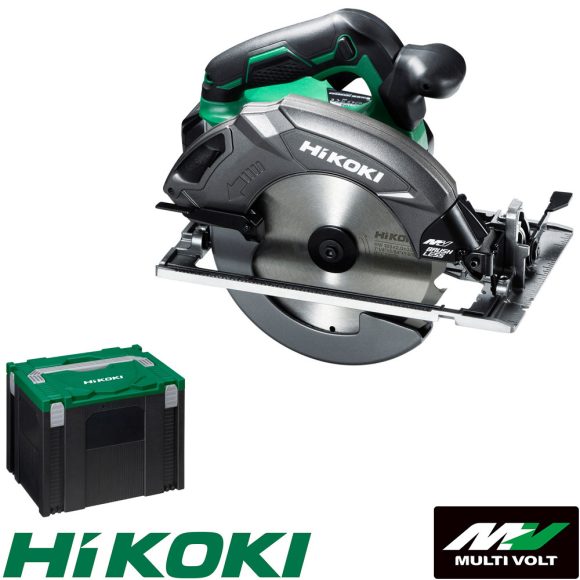 HIKOKI C3607DA-BASIC akkus körfűrész MULTIVOLT 36V - 185 mm tárcsa (Hitbox koffer)