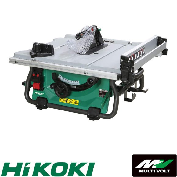 HIKOKI C3610DRJ-BASIC-ET36A akkus asztali körfűrész MULTIVOLT 36V - 255 mm tárcsa (hálózati adapterrel)